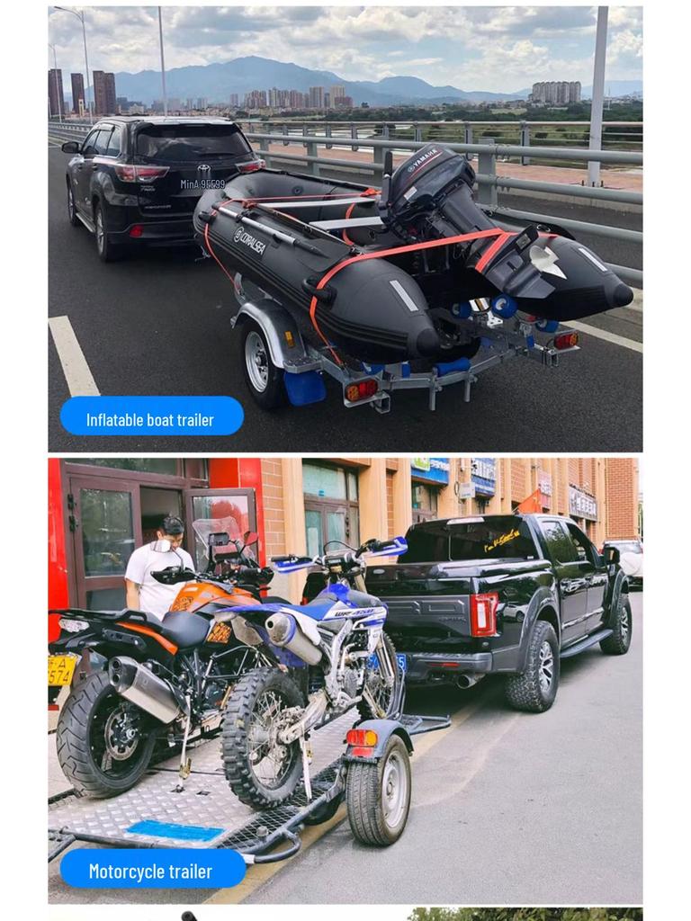 Задний буксировочный крюк для BMW Серии (X1-X7, 3 и 5) - Буксировка мотоцикла, лодки, автодома