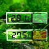 1PC Aquarium Thermometer Electronic LCD Digital Fish Tank Temperature Measurement Fish Tank Temp Meter Aquarium Accessories