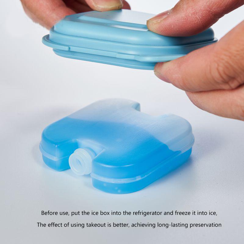 Портативный двухслойный стакан для салата, пластиковый стаканчик для завтрака с ложкой, съемный контейнер для льда, герметичное уплотнение для хранения молока, фруктов, овсянки