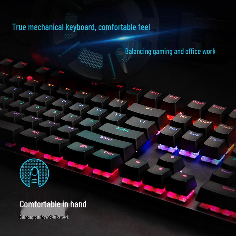 Rapoo V500PRO Wired Backlit Mechanical Keyboard