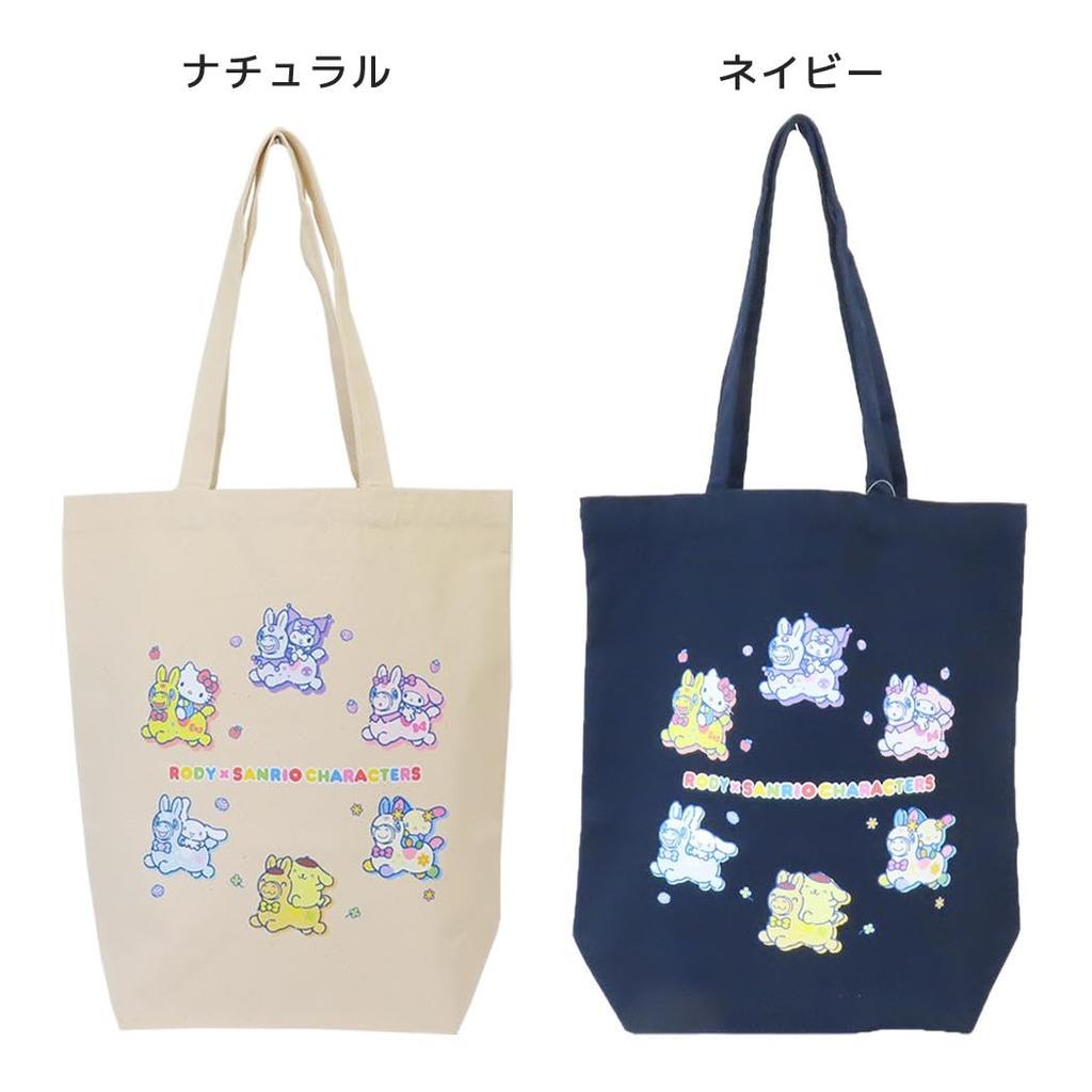 Сумка-тоут RODY x Sanrio Characters для верховой езды, натуральная сумка,