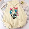 Harajuku Аниме Бензопила Человек-сила Милый Графический Принт С Капюшоном Мужские Женские Толстовки Плюс Размер Толстовка Зимний Теплый Унисекс Пуловер