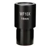 WF10X 18mm Biological Microscope Wide Angle Eyepiece Optical Lenses with Scale