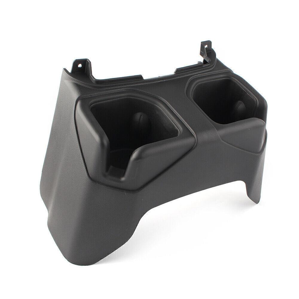 Держатель для чашки консоли 6BN67TX7AC подходит для Jeep Wrangler JL 2018 2019 года, черный задний пол