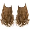 Wigs Have A Large Amount Of Hair, U-Shaped Hair Extensions, Women'S Fishing Line Wigs, Invisible Natural Long Curly Hair
