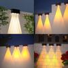 Waterproof Solar Garden Lights Easy Installation Solar Powered Lamps Stairs Wall Lamp  Outdoor