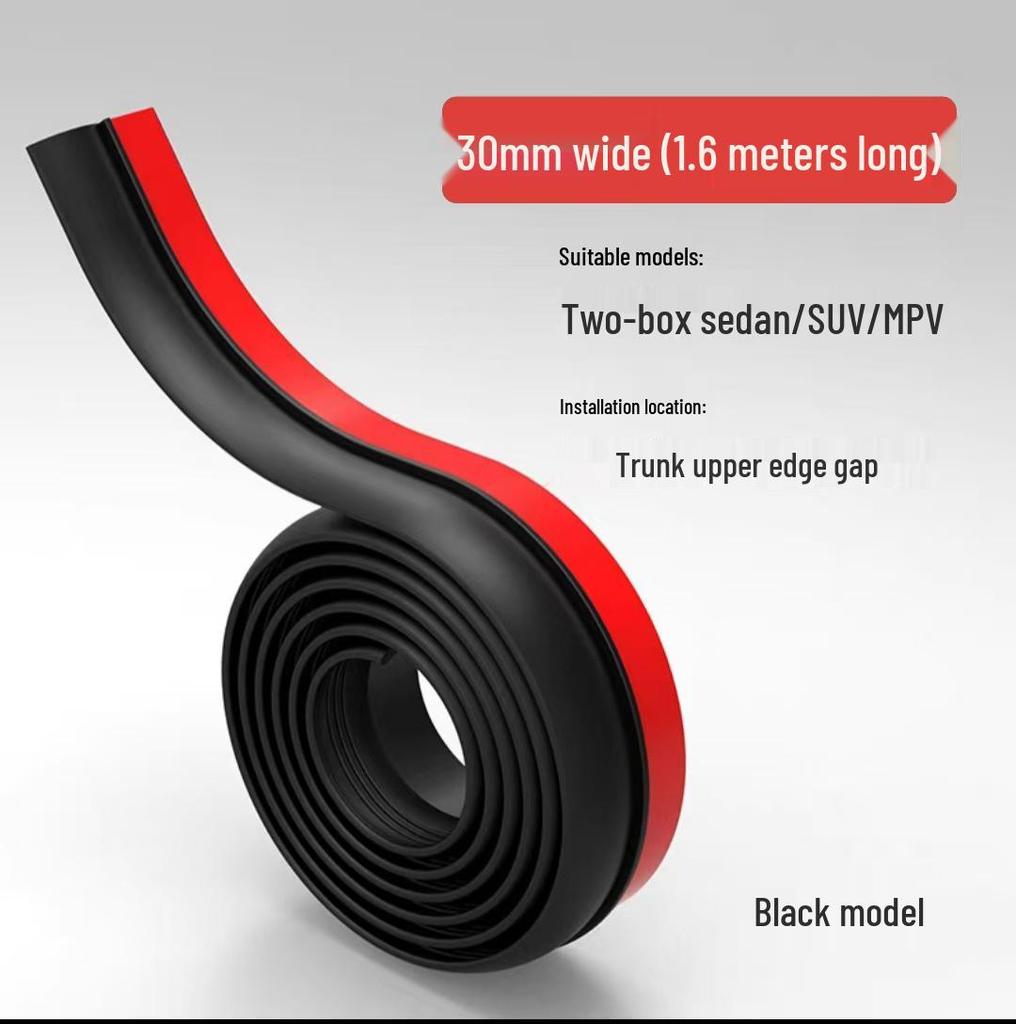 Universal Car Roof and Trunk Edge Sealing Strip: Waterproof, Dustproof, and Anti-Fall Protection.