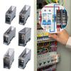 ABS/Copper Din Rail Terminal Block One In Multiple Out Wiring Terminal  for Circuit Breaker