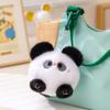 Panda Animal Doll Pendant Butter Bear Puppy Plush Keyring Animal Plush Toy Keychain  Bag Pendant