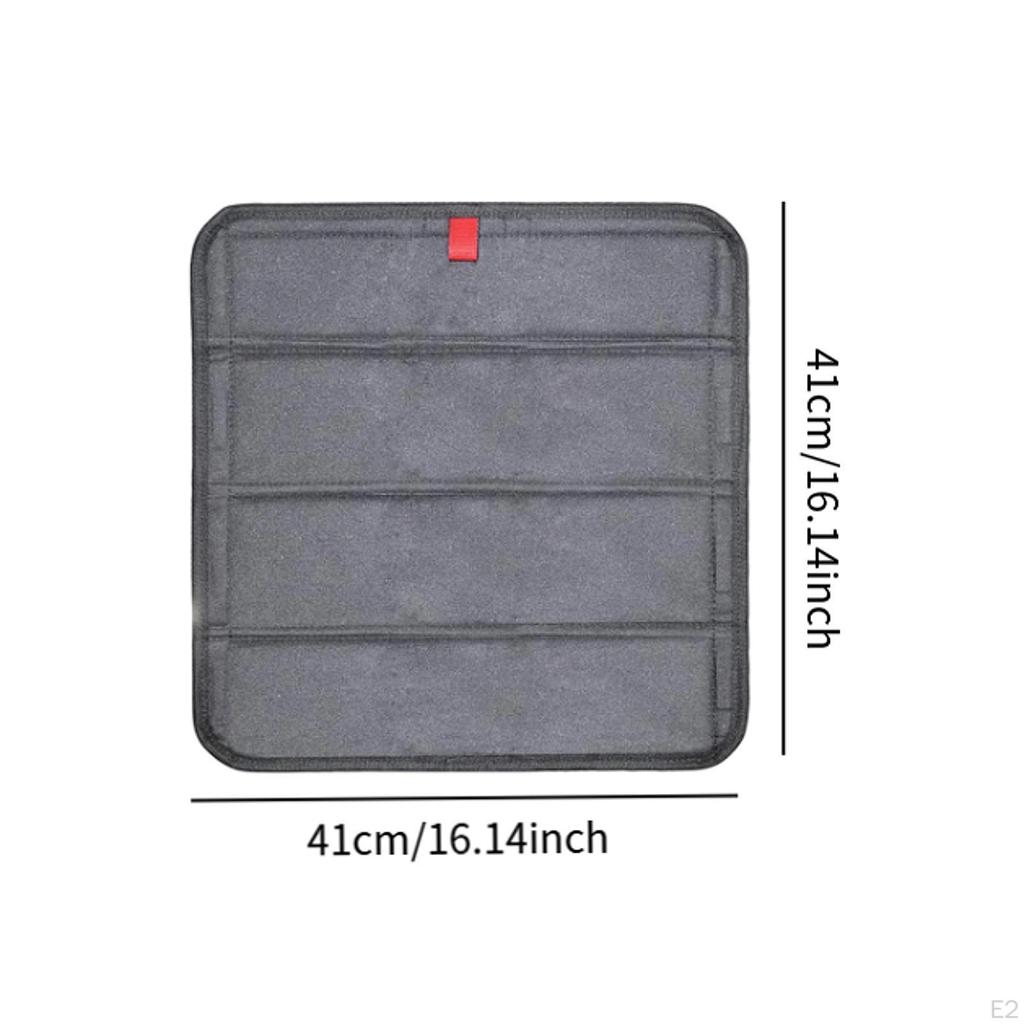 RV Door Window Shade 41x41 Installation Insulator Foldable Blackout Accessories