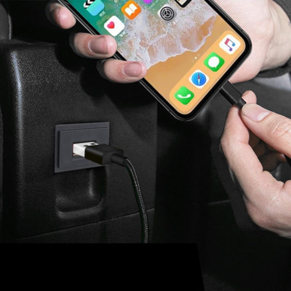 Автомобильное зарядное устройство с одним USB-портом, 2,4 А, быстрая зарядка, с теплоотводом и множеством защит для безопасной зарядки автомобиля