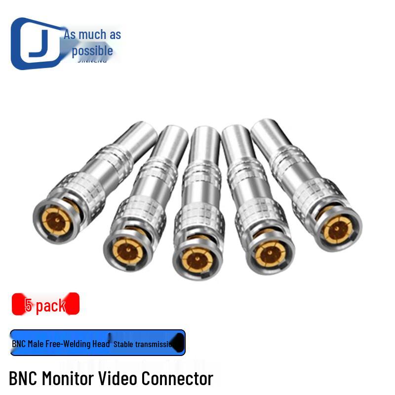 BNC/Q9 Male SDI Video Coaxial Cable Connectors
