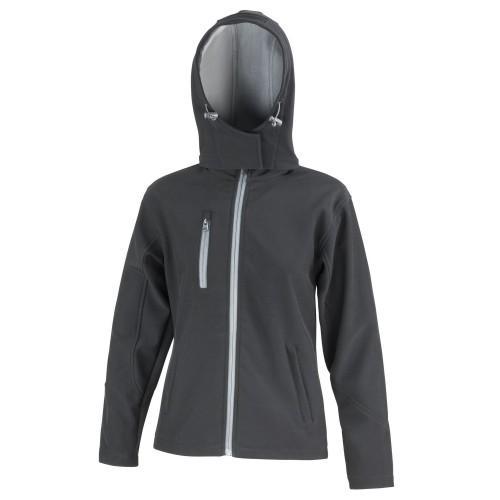 Result Core Womens/Ladies TX Performance Hooded Soft Shell Jacket
