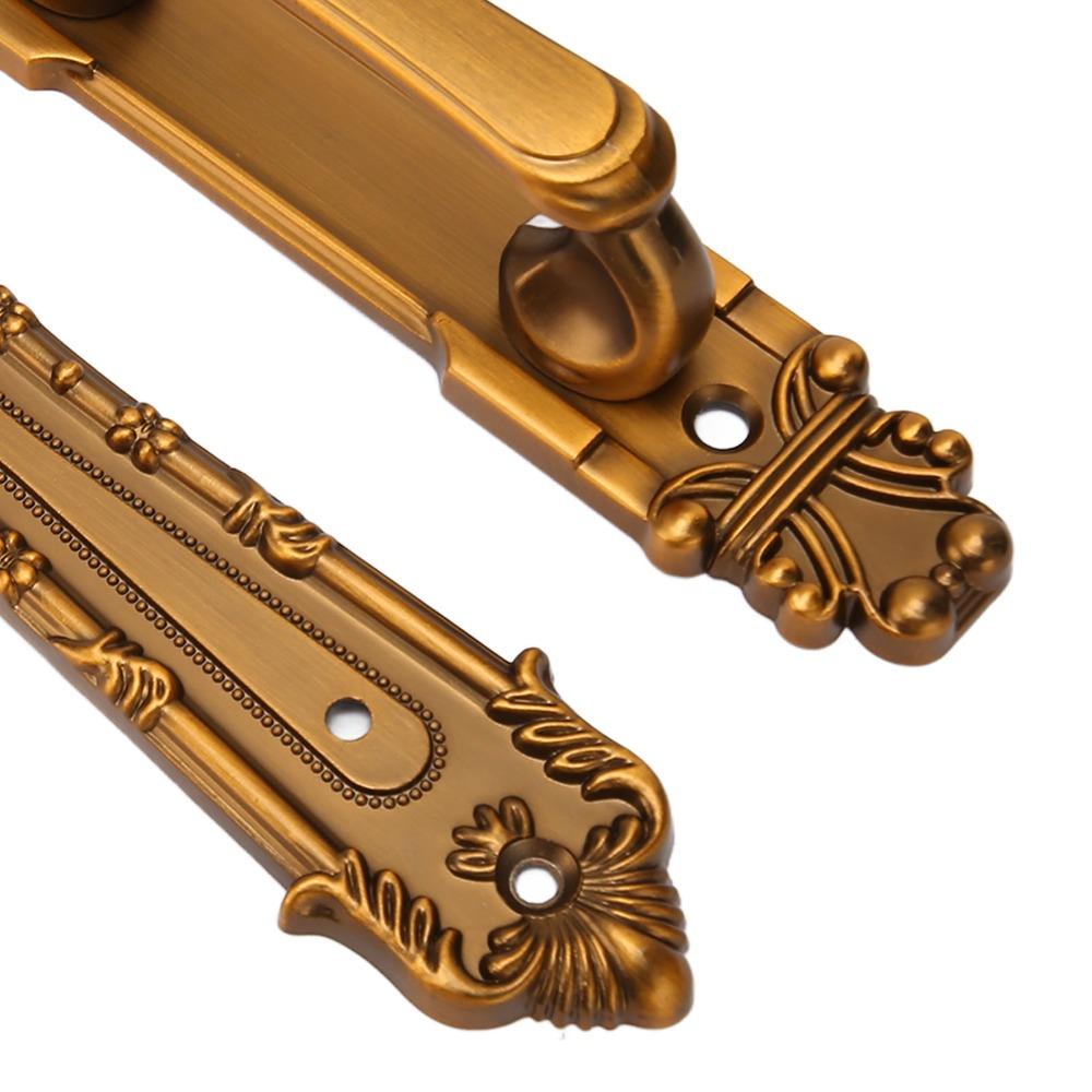 Durable Barn Door Handles Yellowish Bronze Cabinet Door Handles Rustic Door Pulls Closet
