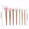 7 шт. профессиональные настоящие кисти, высокотехнологичные кисти для пинцелей, набор кистей для макияжа, кистей для макияжа Hgmz39d