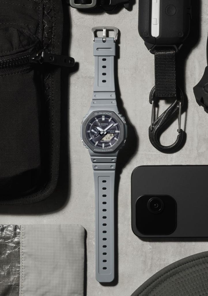 Часы Casio G-Shock серии Urban Utility, Bluetooth, Tough Solar, GA-B2100LUU-8AJF, Мужские, Серые, Оригинальный японский продукт