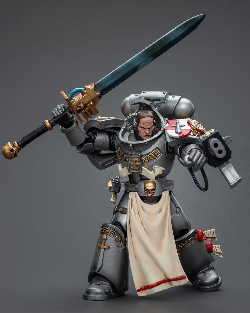 Pipigirl JoyToy Warhammer 40K подлинная лицензированная подвижная серая рыцарская ударная группа Dark Source 12 см фигурка аниме модель 1/18 фигурка, юстикар,