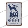 Охота Металлическая Табличка Жесть Ретро Охотник Табличка Железная Картина Охота Постер Магазин Винтажное Настенное Искусство Декорация Домашние Таблички 20x30см