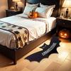 Halloween Welcome Doormat Absorbent Plush Floor Mat Unwelcome Bat Door Mat for Spooky Season Front Door Entrance Home Decor