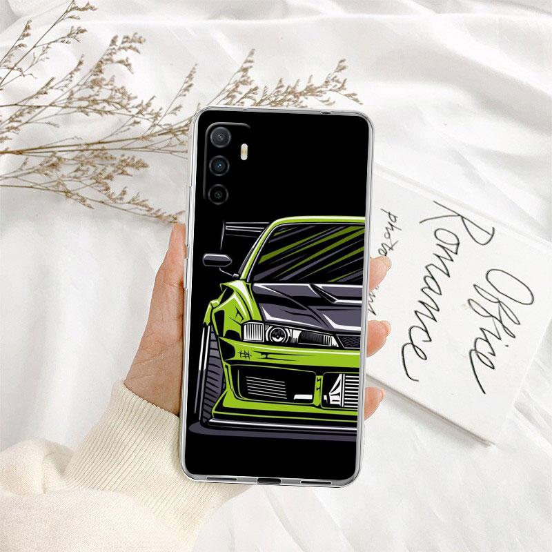 IK67 Прозрачный чехол для смартфона Supercar для Motorola Moto G7 G8 G9 G84 G85 G73 G24 G15 Z2 Play Power Plus