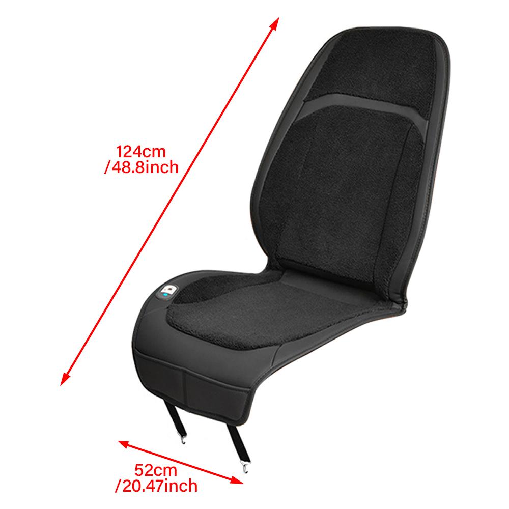 Горячая распродажа Подогреватель автомобильного сиденья, 12/24 В Электрическая греющая подушка с защитой от перегрева, Универсальные зимние автомобильные аксессуары для водителей