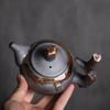 Japanese Ceramic Teapots Tea Kettle Stump Traditional Tea Pot Drinkware 240ml