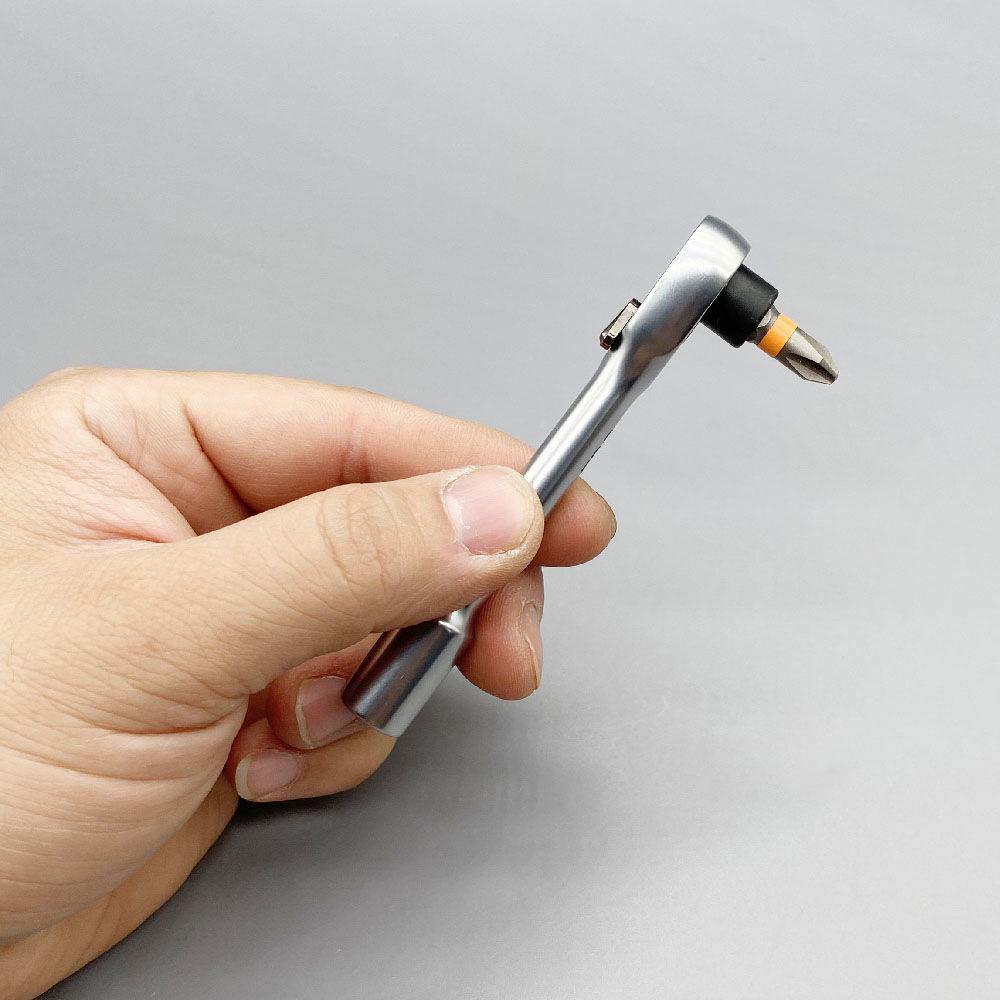 Мини-трещотка и ручка для бит 6,35, Многоцелевой инструмент