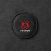 2Pcs Car Emblem Water Cup Pad Coaster Accessories For Dodge Durango Caliber Dakota Neon SXT Nitro Avenger Dart SRT Magnum Viper OO1