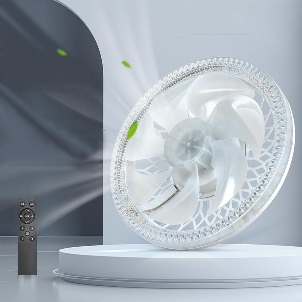 Потолочный вентилятор с подсветкой заподлицо, пульт дистанционного управления, диммируемый, умный потолочный вентилятор со светодиодной подсветкой, современный светодиодный потолочный светильник-вентилятор для дома, комнаты