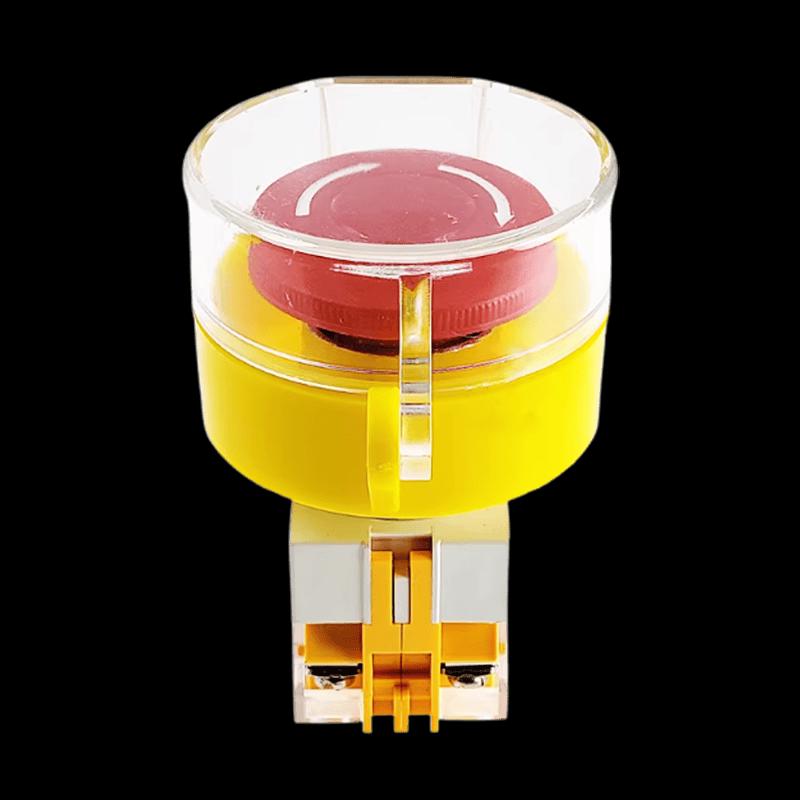 Emergency Stop Button with Protective Cover