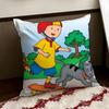 Anime CCaillou Cushion Cover Reversible Soft Durable Pillow Cover Home  Car MultiScene Use for Daily Comfort