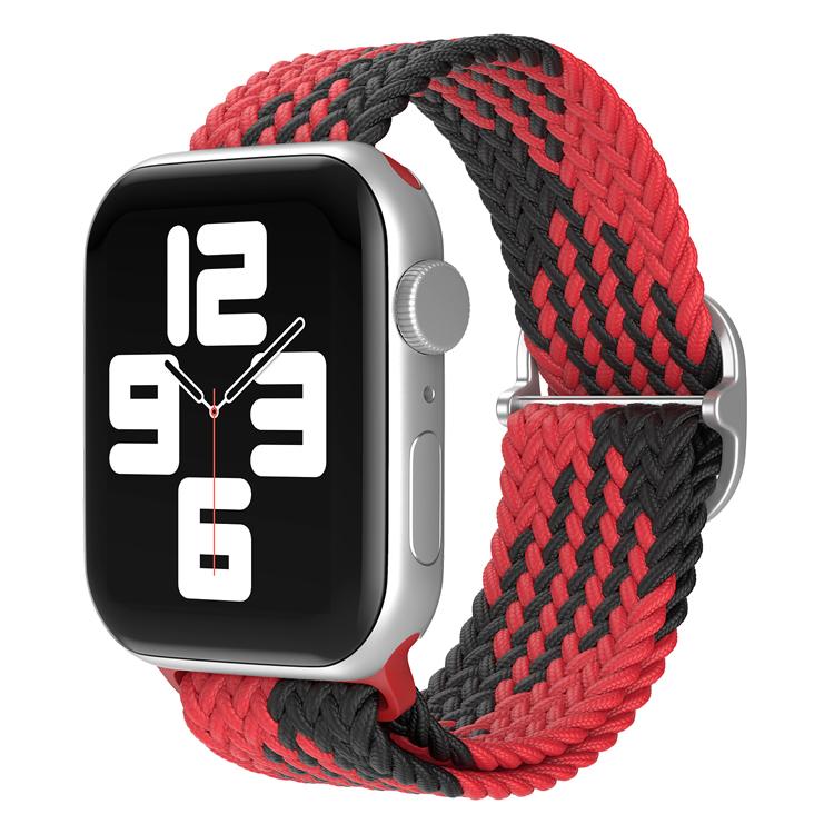 Плетеная петля Solo для Apple Watch Band 44 мм, 40 мм, 45 мм, 41 мм, 49 мм, 42 мм, 38 мм, эластичный браслет IWatch Series 7, 3 SE, 6, 8, ультра-ремешок для ремешка для наручных часов