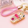 Sale Crystal Car Rhinestone 3D Metal Gift for Men Women Car Accessories Bag Charm