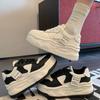 Internet Celebrity Platform Dad Shoes Women's 2025 Spring and Autumn New Heightening Versatile Sports and Leisure Board Shoes Women's White Shoes