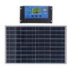 Solar Panel 10W 12V Polycrystalline IP65 Waterproof Portable 30A Solar Charge Controller for Outdoor