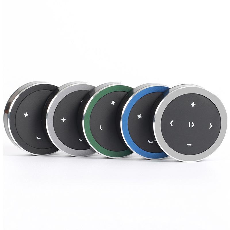 Mini Wireless Media Button Remote Controller Car Motorcycle Bike Steering Wheel MP3 Music Player Controller for IOS Android