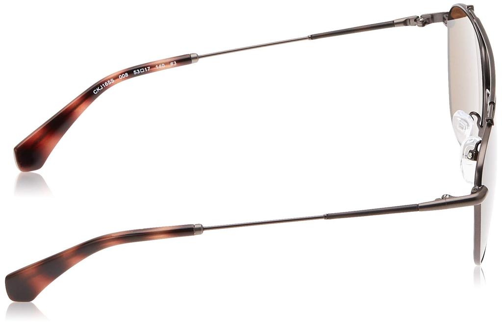 Солнцезащитные очки Klein CKJ165S Сатиновый оружейный металл [Calvin Jeans]