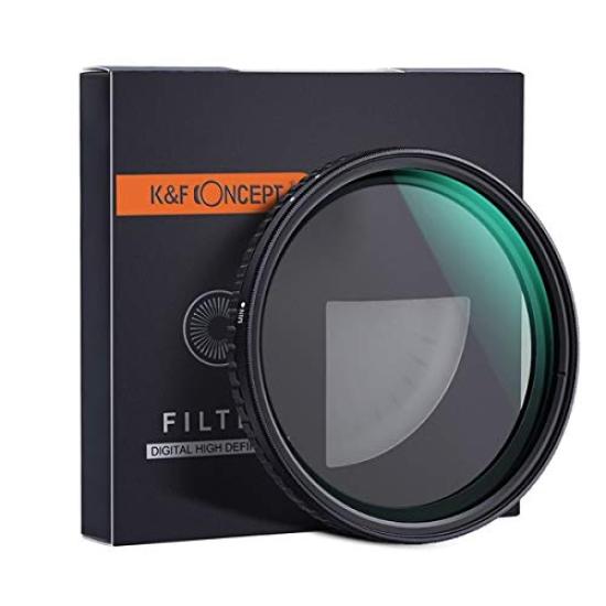 Концептуальный переменный ND-фильтр 46 мм K&F NANO-X ND2~ND32 KF-46NDX2-32