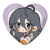 TV Anime Who Sometimes Whispers In Can Badge E "My Neighbor, Arya-san, Russian" [Ayano] Heart-Shaped