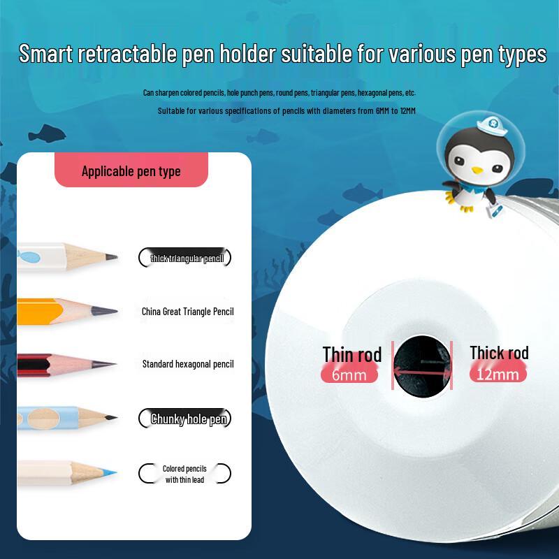Octonauts Automatic Electric Pencil Sharpener