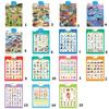 Interactive Talking Wall Chart for Kids Educational Toy for Boys and Girls Aged 3-6Y Fun Cognition Toy Battery Powered