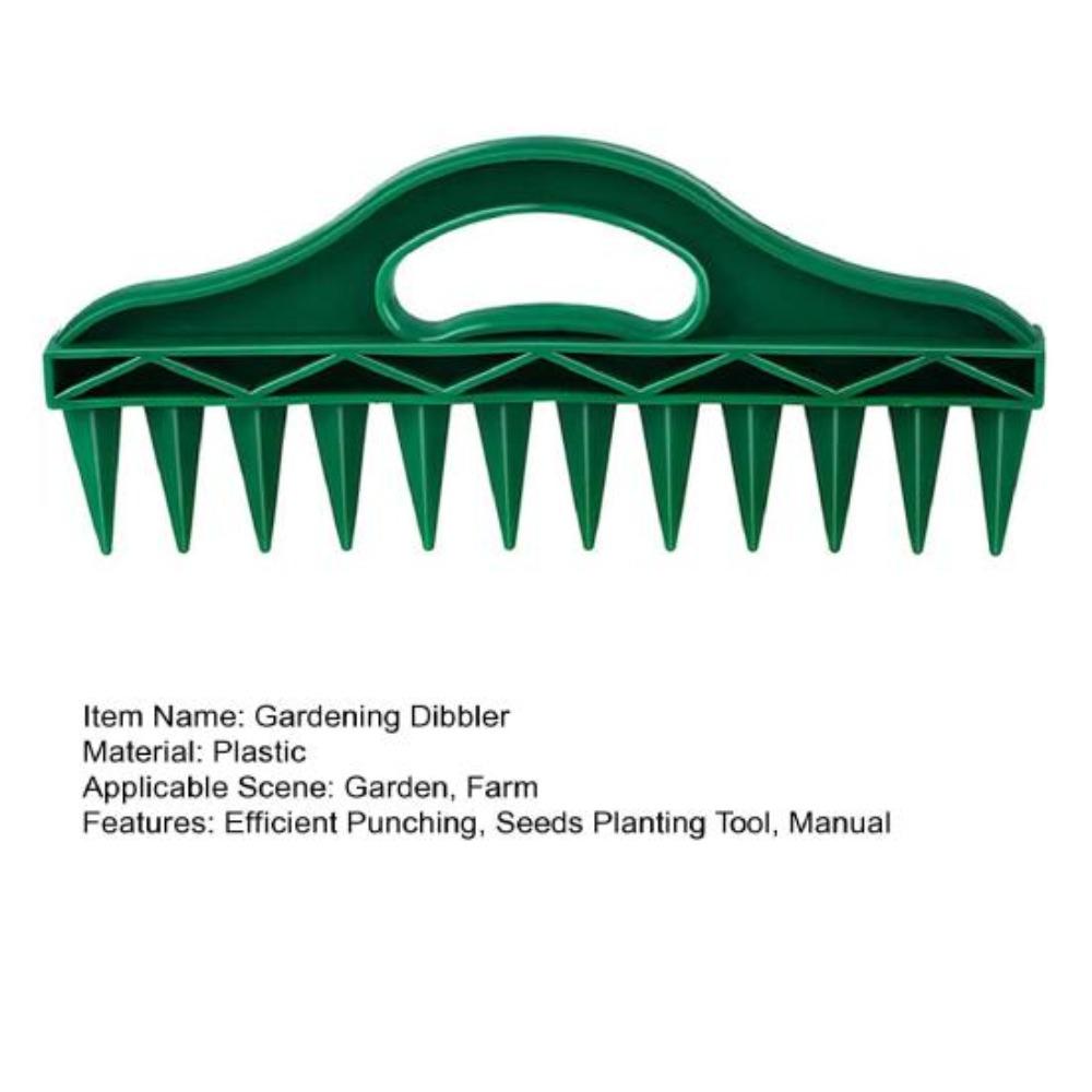 Разбрасыватель семян Семена в садоводстве Ручной Почвенный Портативный Разметчик семян Пробойник для почвы для посадки семян Рыхление почвы