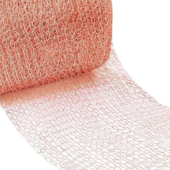 Copper Mesh Screen Rust-Proof Pure Copper Wire Easy To Shape Grounding Dense Filter DIY