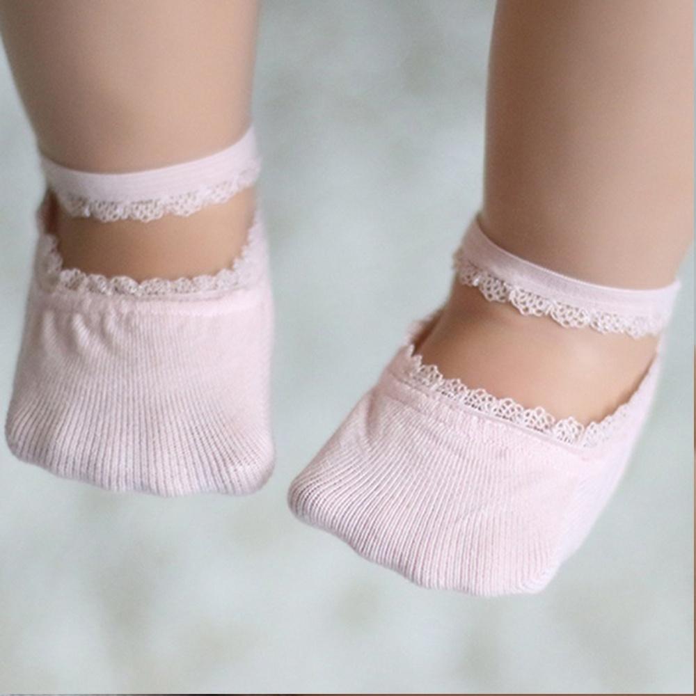 Cute Soft Comfortable No Show Socks for Toddler Boys and Girls Lace Design 1-8 Years Baby Socks