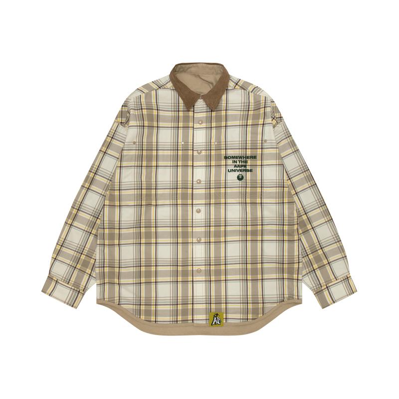Aape logo-embroidered shirt AAPSTM8502XXN
