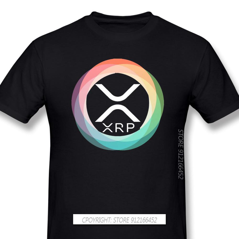 Xrp Ripple Coin Cryptocurrency 2021 Popular New Arrival Tshirt Interledger Unique Design Oneck Cotton For Unisex Shirt For Adult