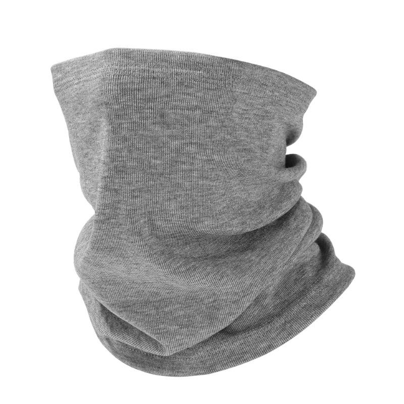 Outdoor Cold Cycling Mask Versatile Solid Color Fake Turtleneck Winter Warm Neck Cover Men and Women