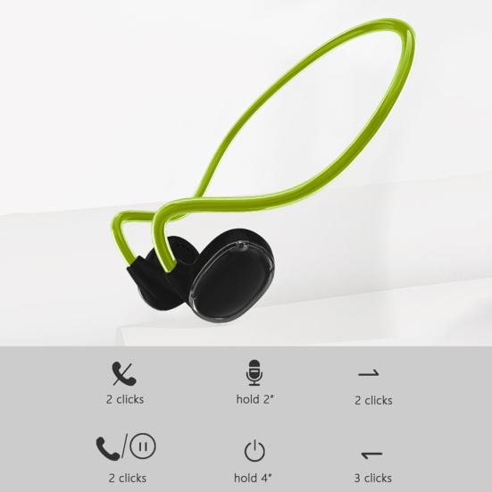 Наушники с воздушной проводимостью HiFi стереозвук открытые наушники с креплением на шее совместимые с Bluetooth 5.3 беспроводные наушники Handsfree