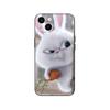 Чехол для телефона с милым кроликом и собакой для iPhone 14/13/12/11 Pro Max/Mini