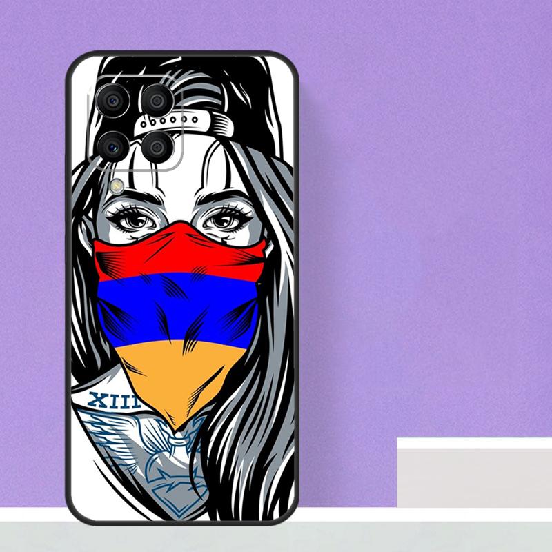 Чехол Армянский флаг для Samsung Galaxy M14 M34 M54 M31 M11 M13 M53 M51 M12 M32 M52 M16 M36 M56 M15 M35 M55